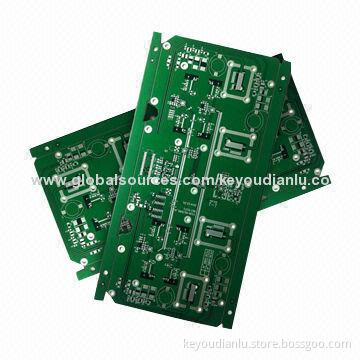 Double-side PCB manufacturer with HAL lead free finishing, FR4 based material, silk screen printing
